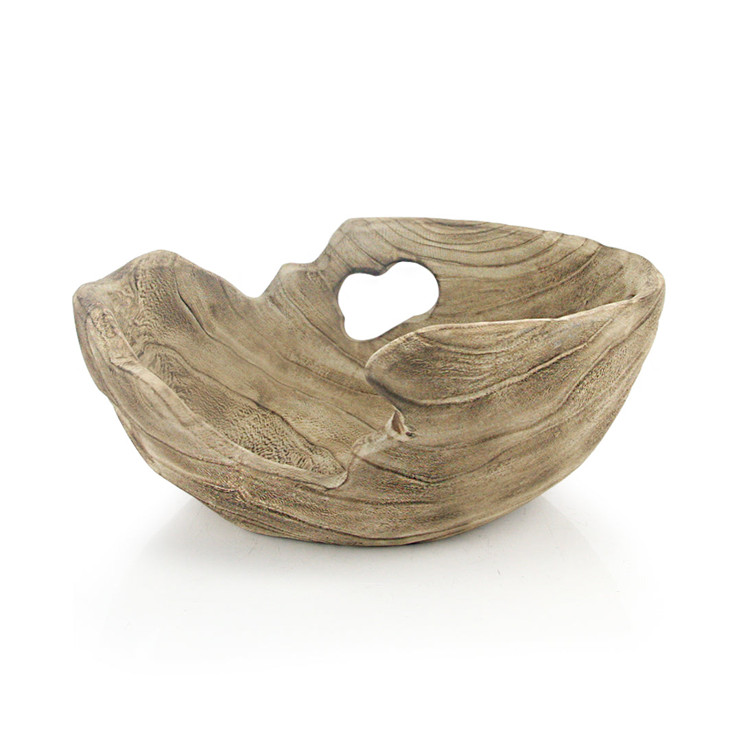 Galore Home Forest Bowl ciotola legno 30 cm naturale