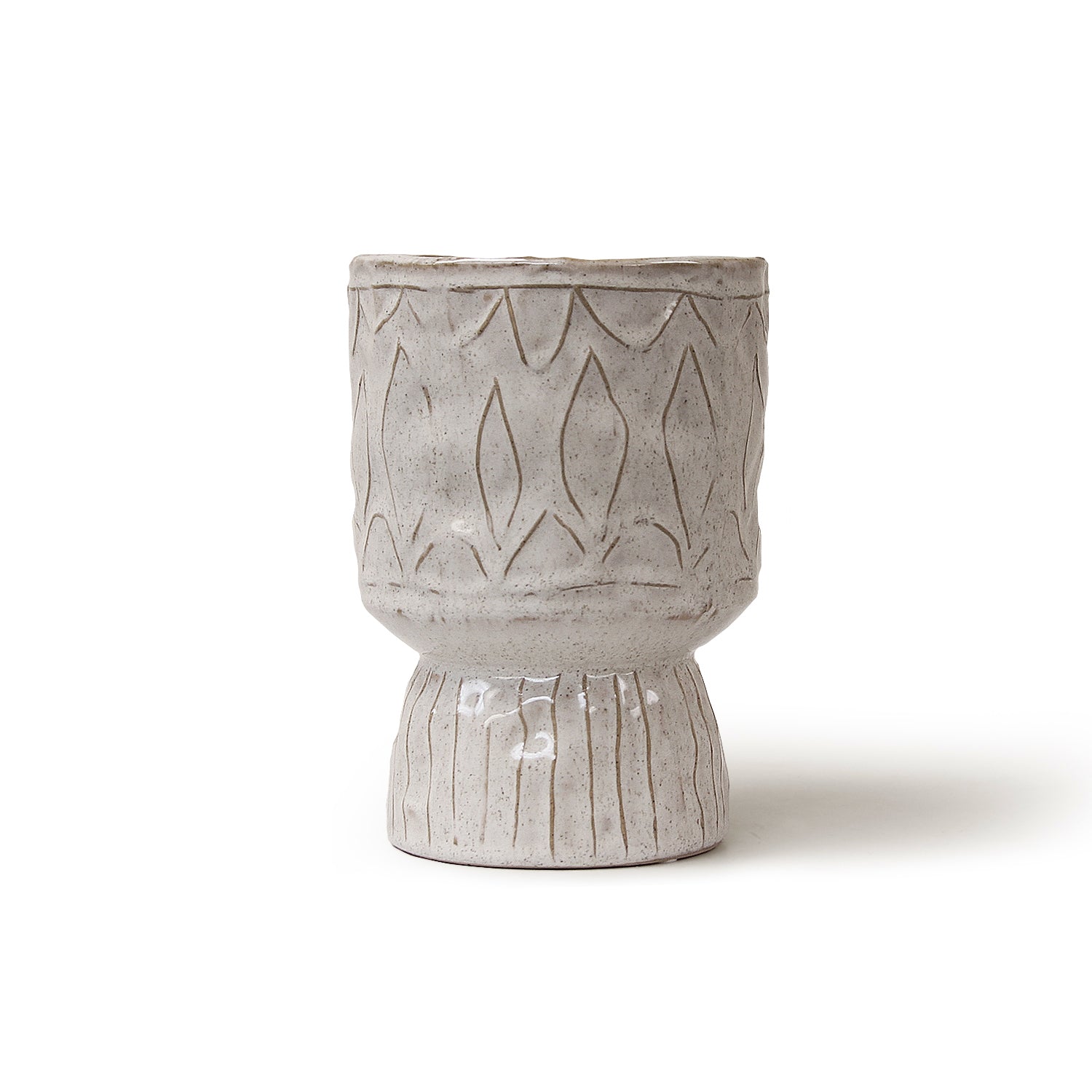 Galore Home Ceramic Chalice Portavaso Ceramica Small