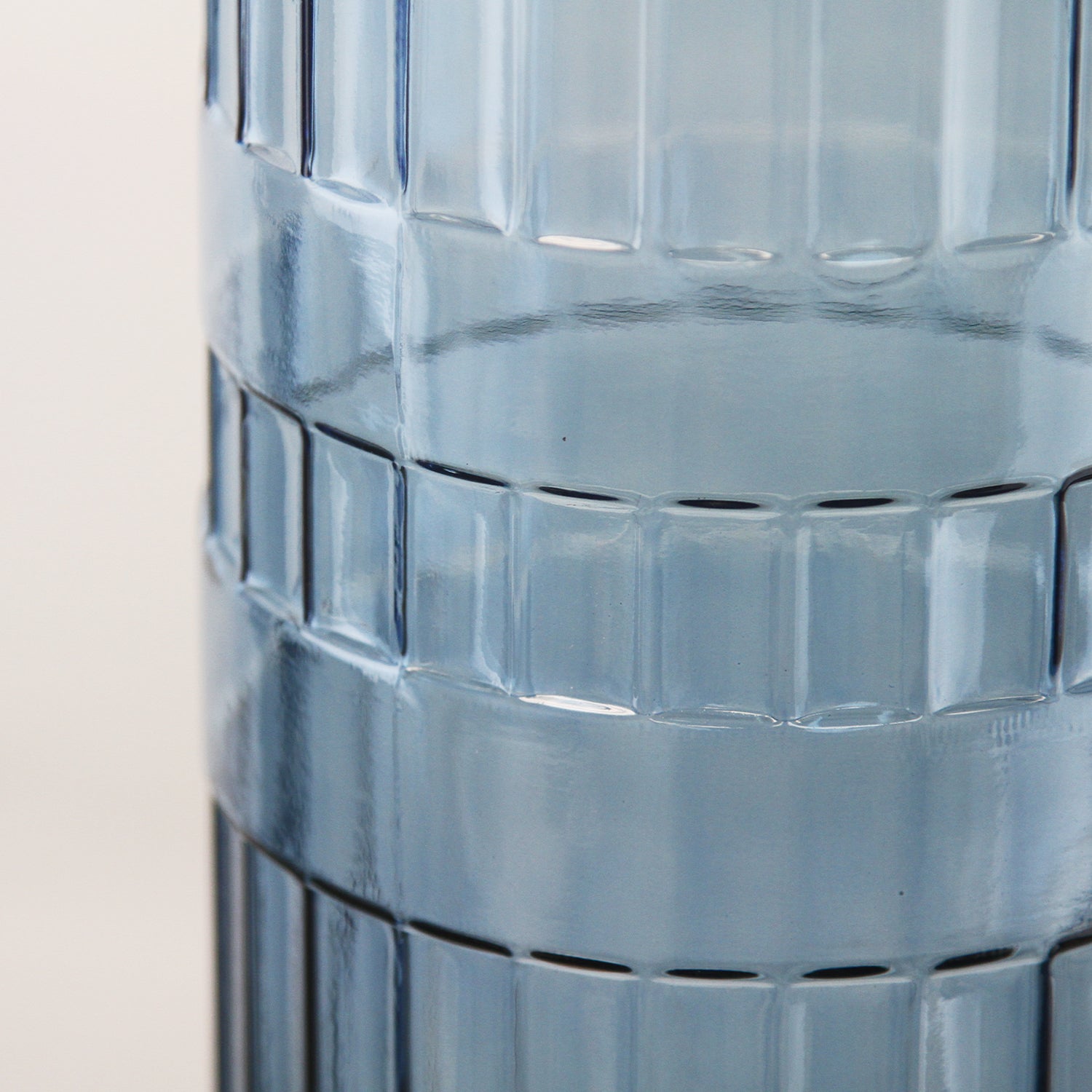 Galore Home Tiered vaso vetro trasparente piccolo