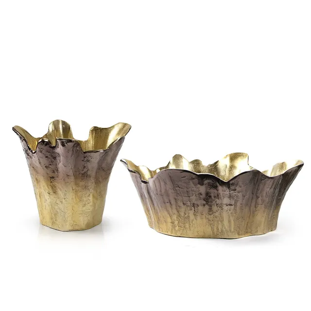Galore Home Crown secchiello ghiaccio Ice Bucket alluminio