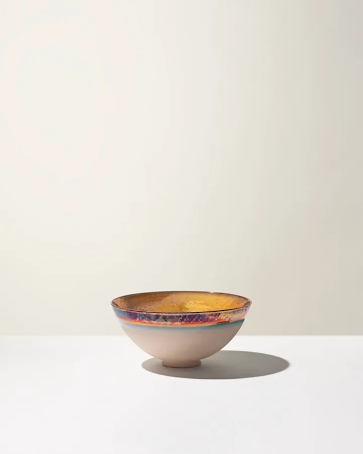 Ceramica Gatti 1928 Crateri CC25 cratere rosa conchiglia piccolo