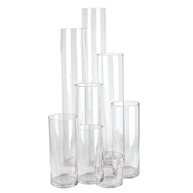 Galore Home U9373 vaso cilindro vetro cassa 12 pezzi