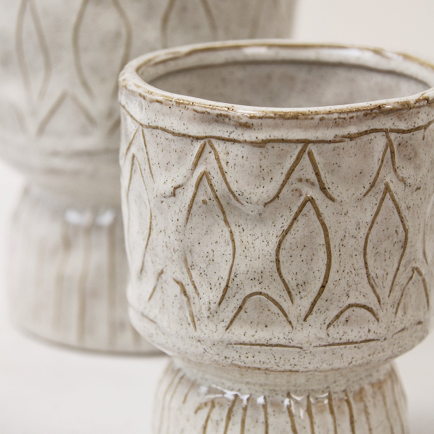 Galore Home Ceramic Chalice Portavaso Ceramica Small