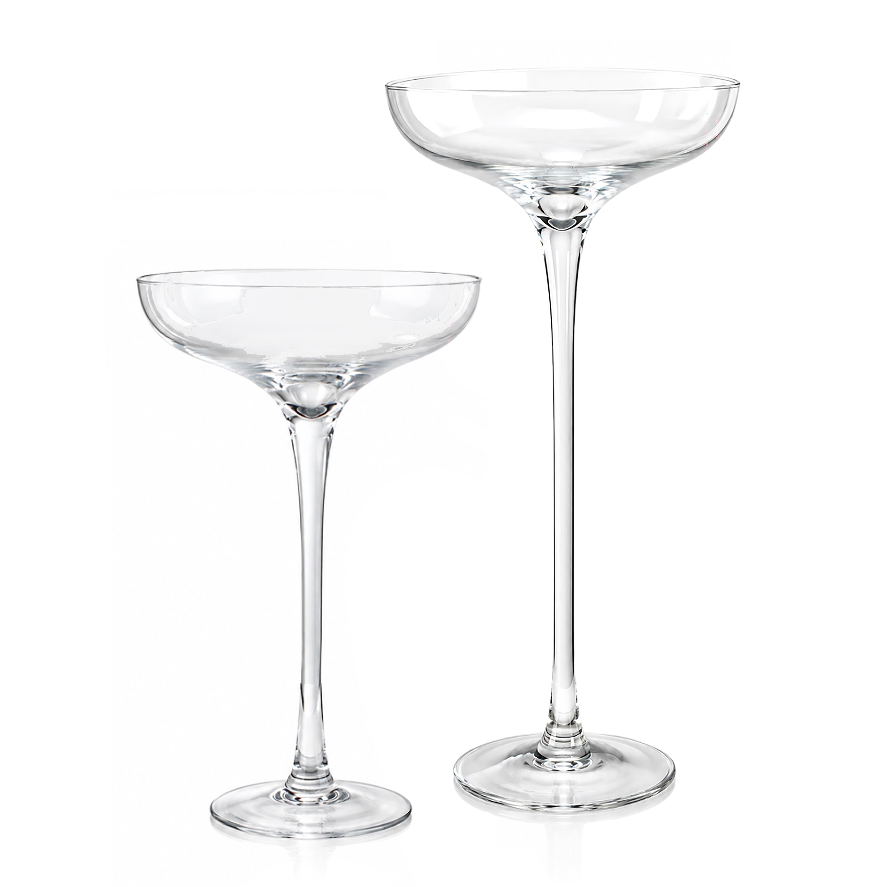 Galore Home Champagne Saucer E6906 vaso vetro 91 cm