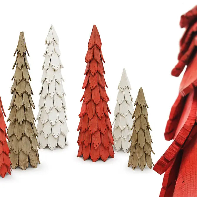 Galore Home Woodland Whimsy Albero Legno Naturale Large R4017