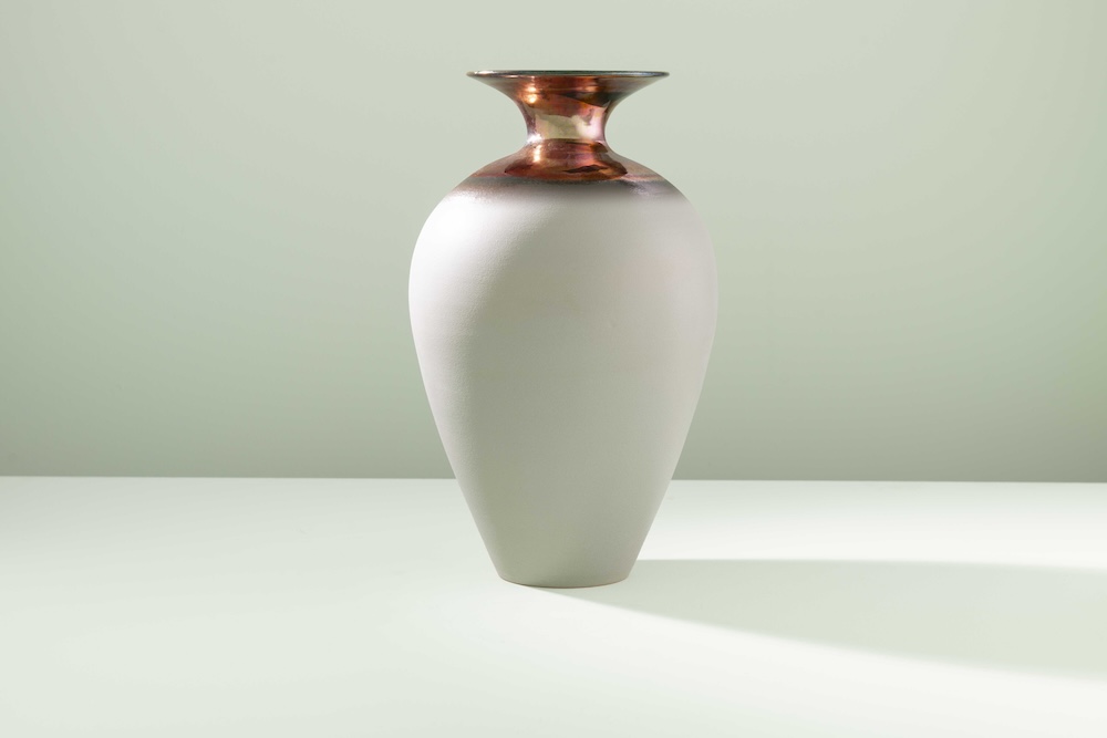 Ceramica Gatti 1928 Riflesso RM739 Panarea vaso alto 40 cm