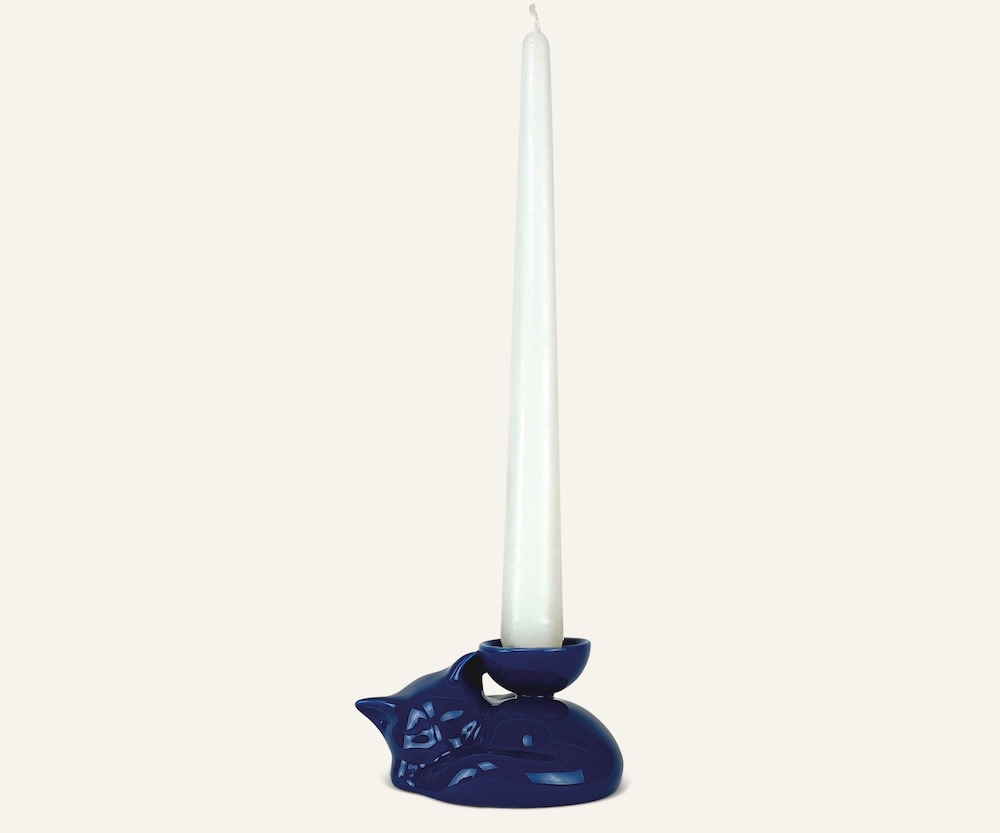 Gatti 1928 Luce Selvaggia Gattino statuetta ceramica