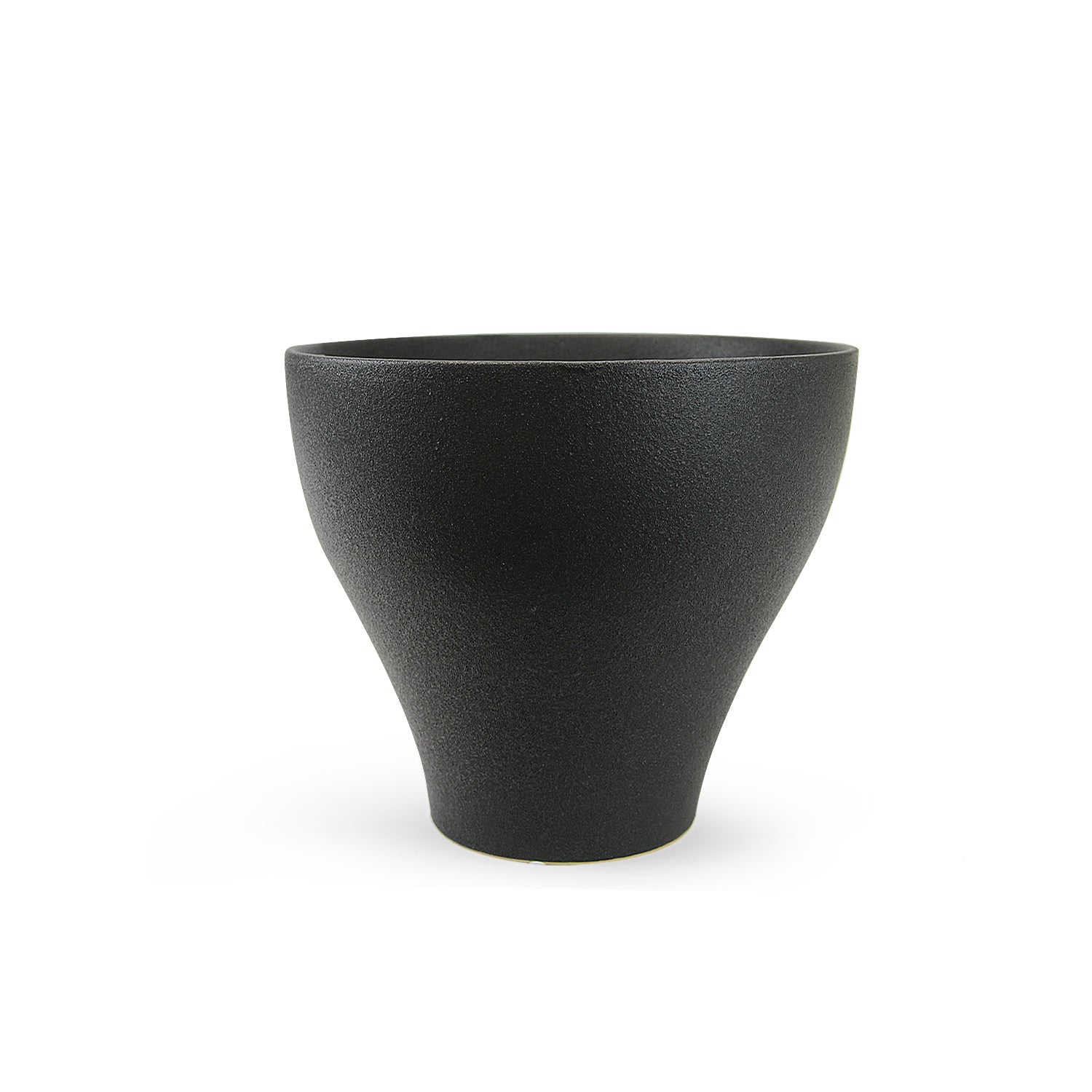Galore Home Serenity Vaso Ceramica Nero 23 cm