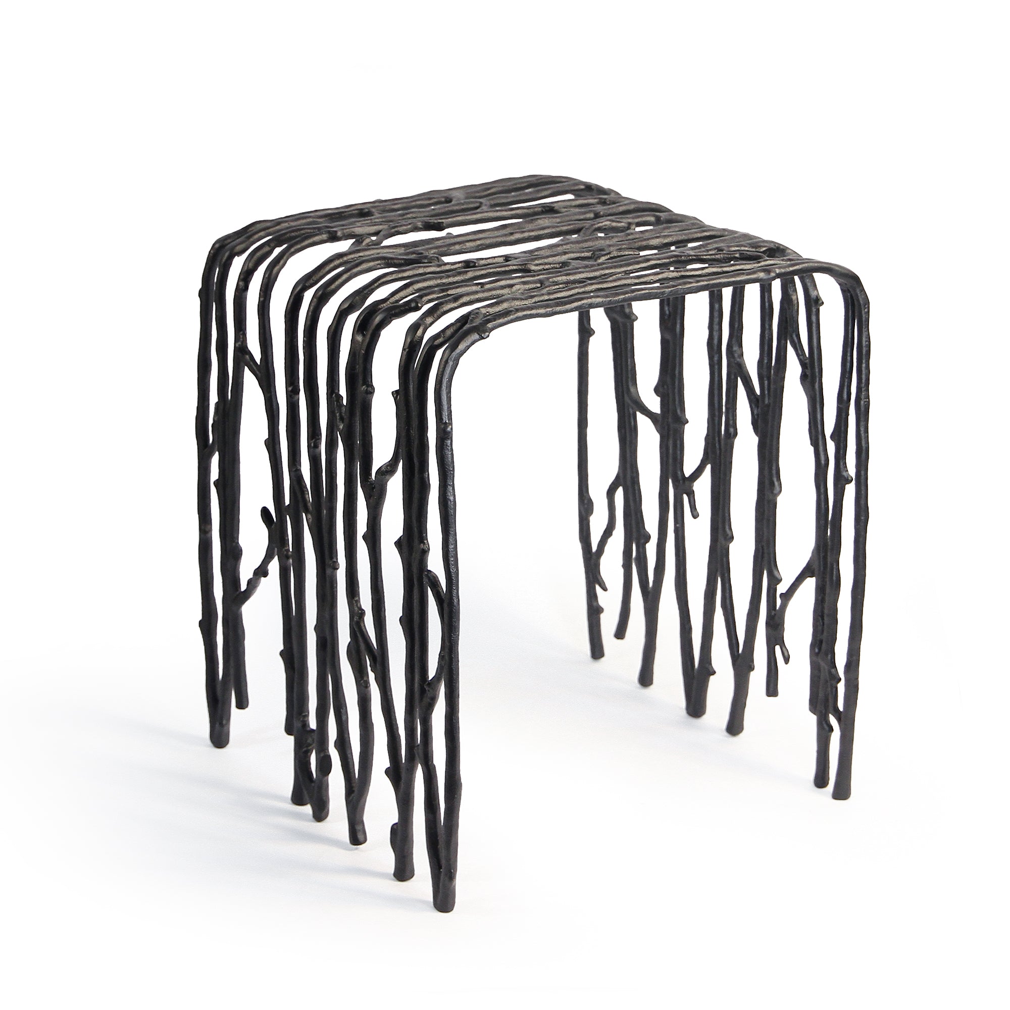 Galore Home Twig 30221 tavolino alluminio oro