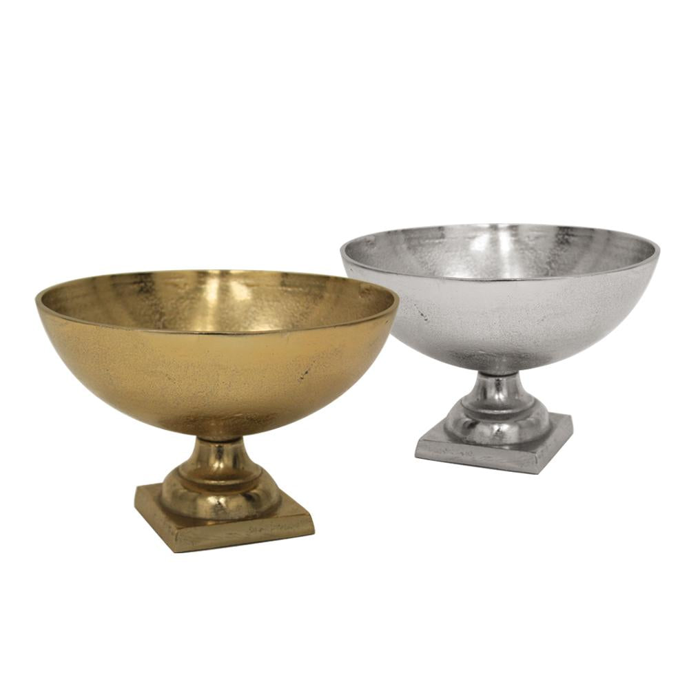 Galore Home Chalice Coppa Metallo Oro Centrotavola 14 cm