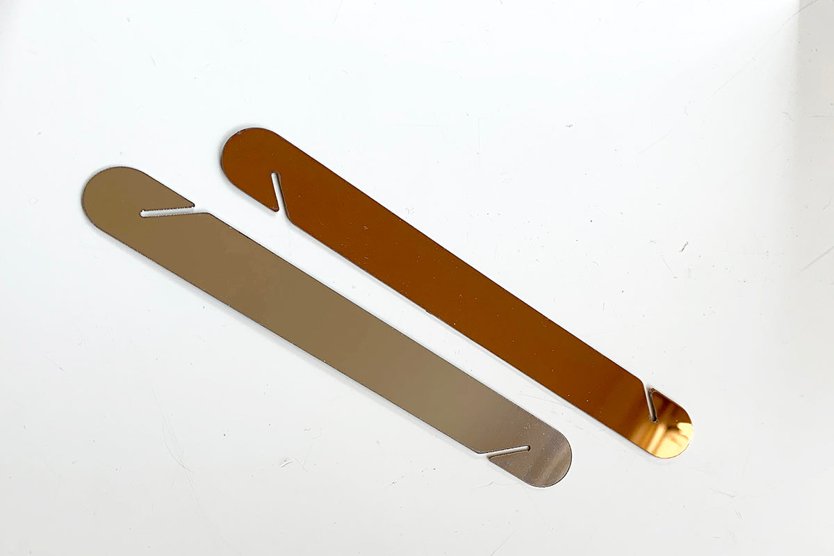 Cyrcus Design Segno Bookmark segnalibro acciaio naturale