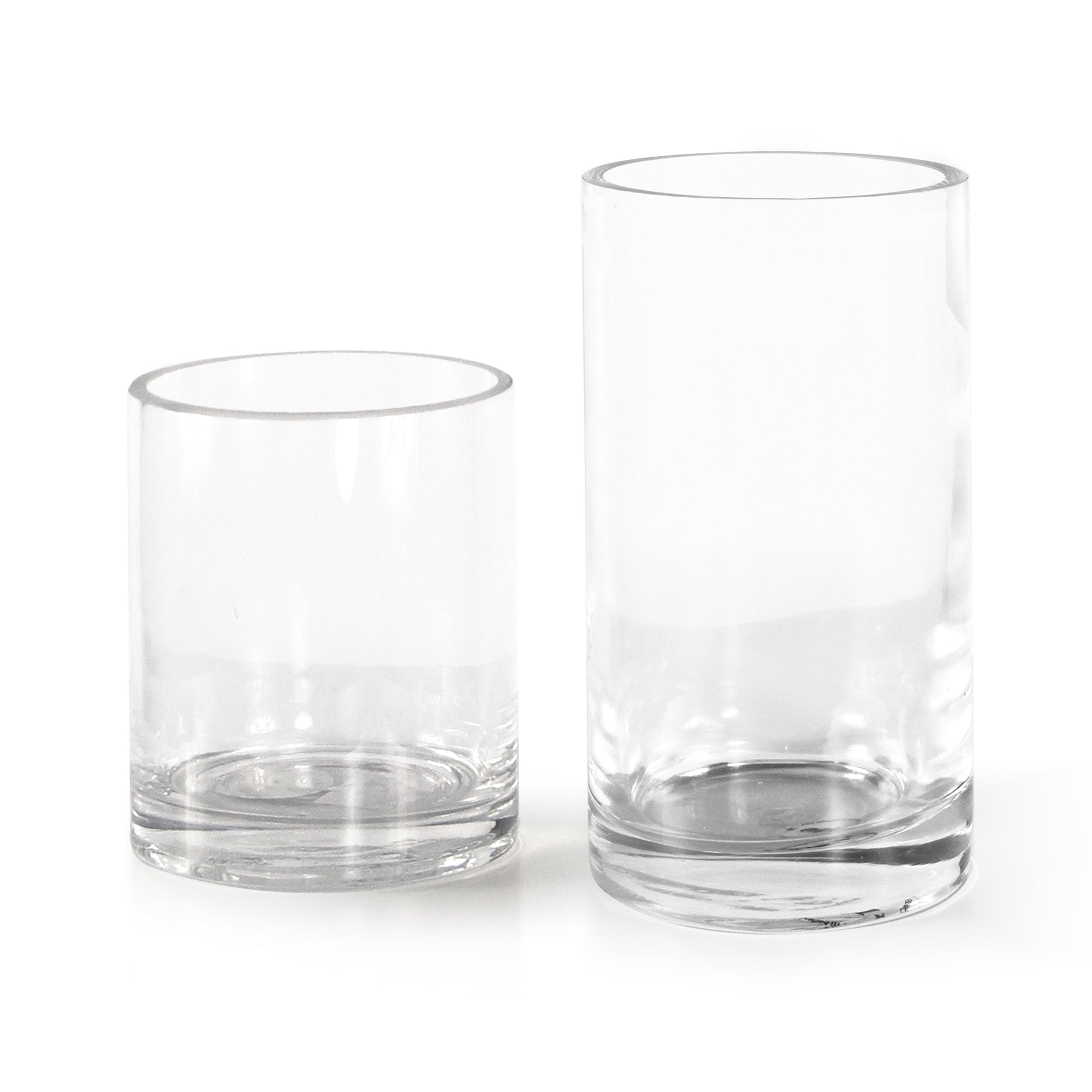 Galore Home cilindro vaso vetro trasparente U9339 24 pezzi
