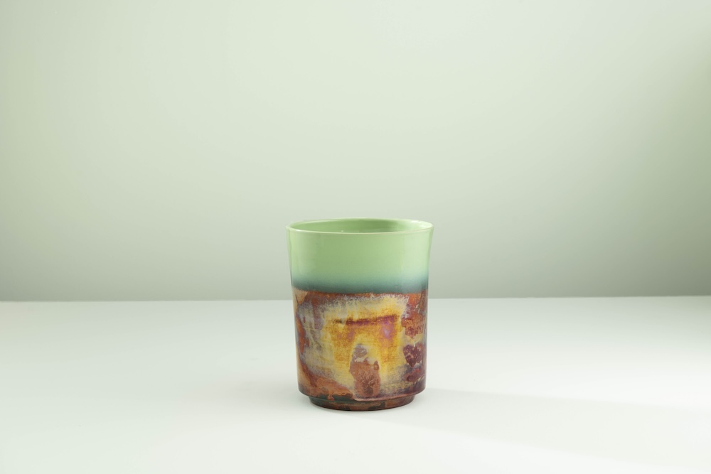 Ceramica Gatti 1928 Riflesso RF723 vaso tramonto piccolo 20 cm