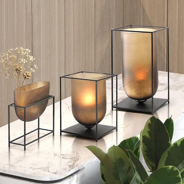 Galore Home Elysium 38-0918 portacandele bronzo grande