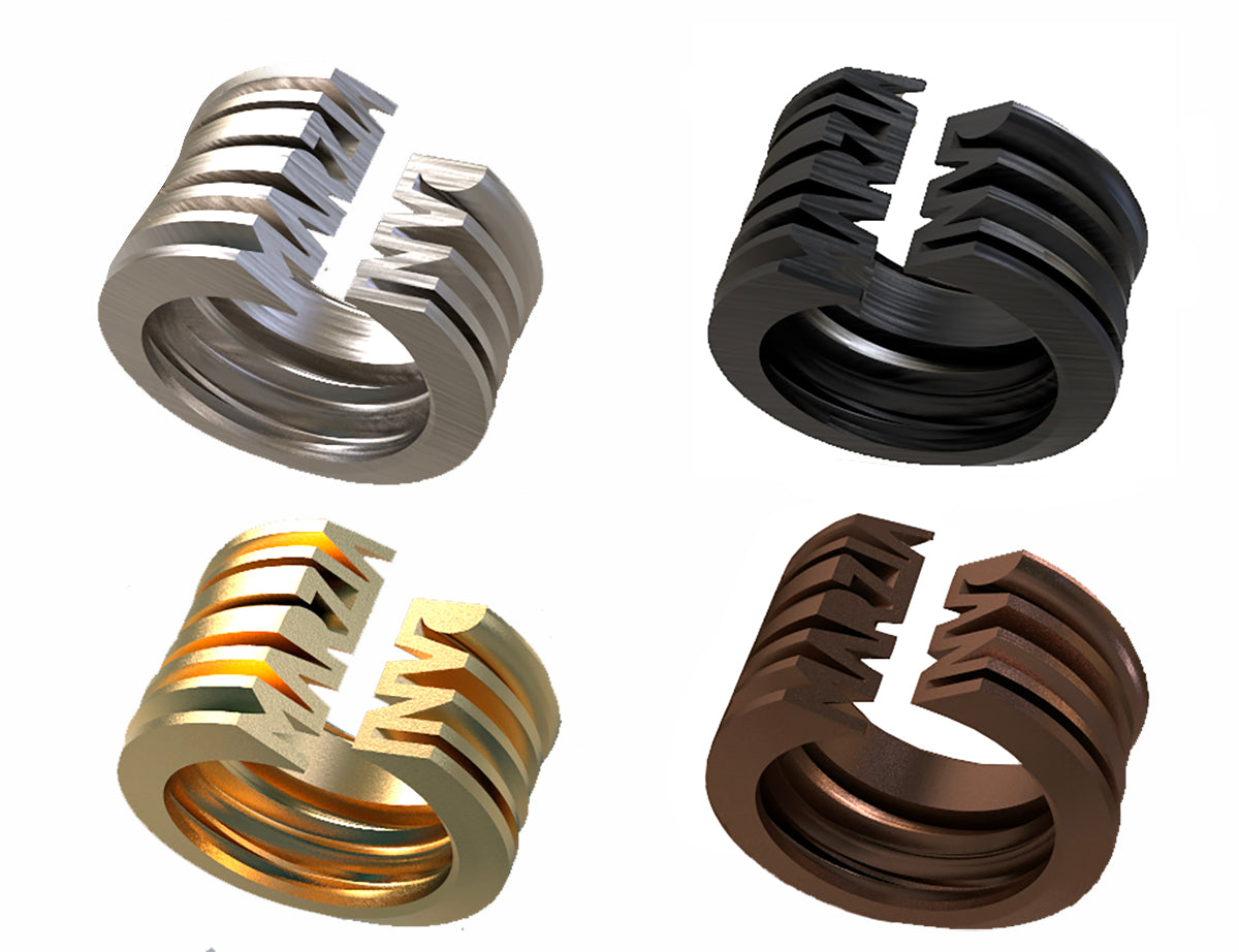 Cyrcus Design Anellove anello acciaio personalizzabile
