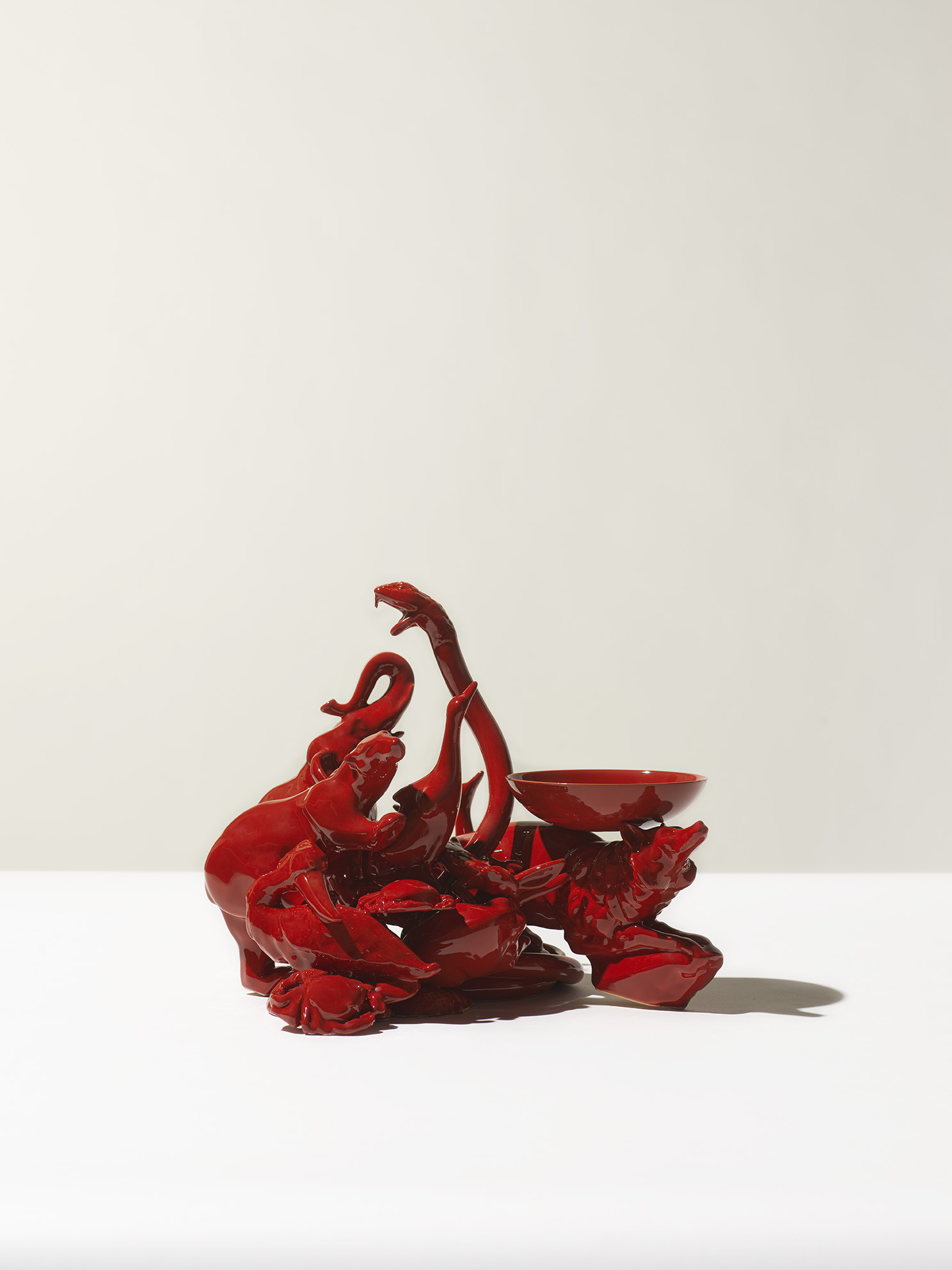 Ceramica Gatti 1928 Anastasio Esodi scultura zoomorfa