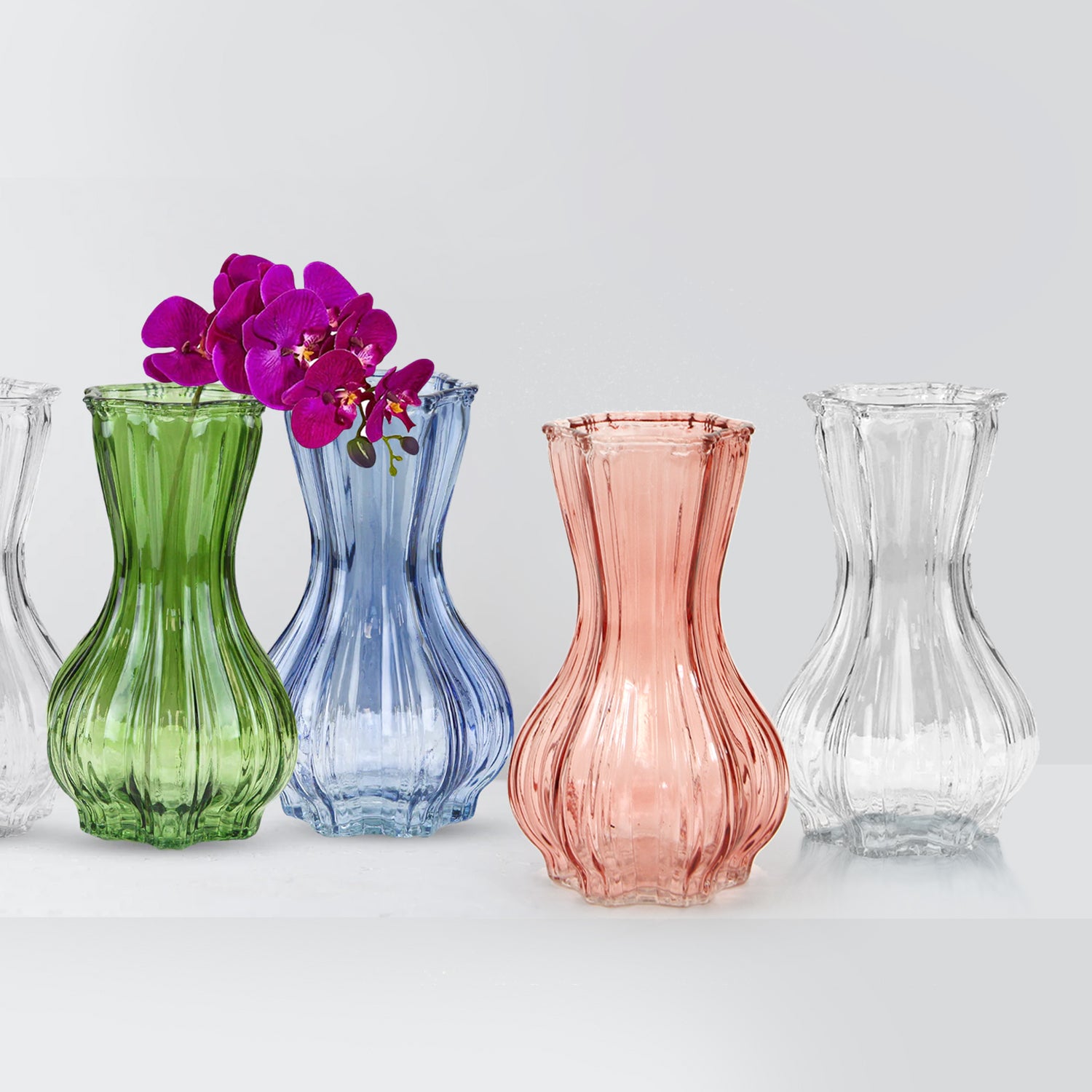Galore Home Anchor vaso vetro trasparente 12 pezzi