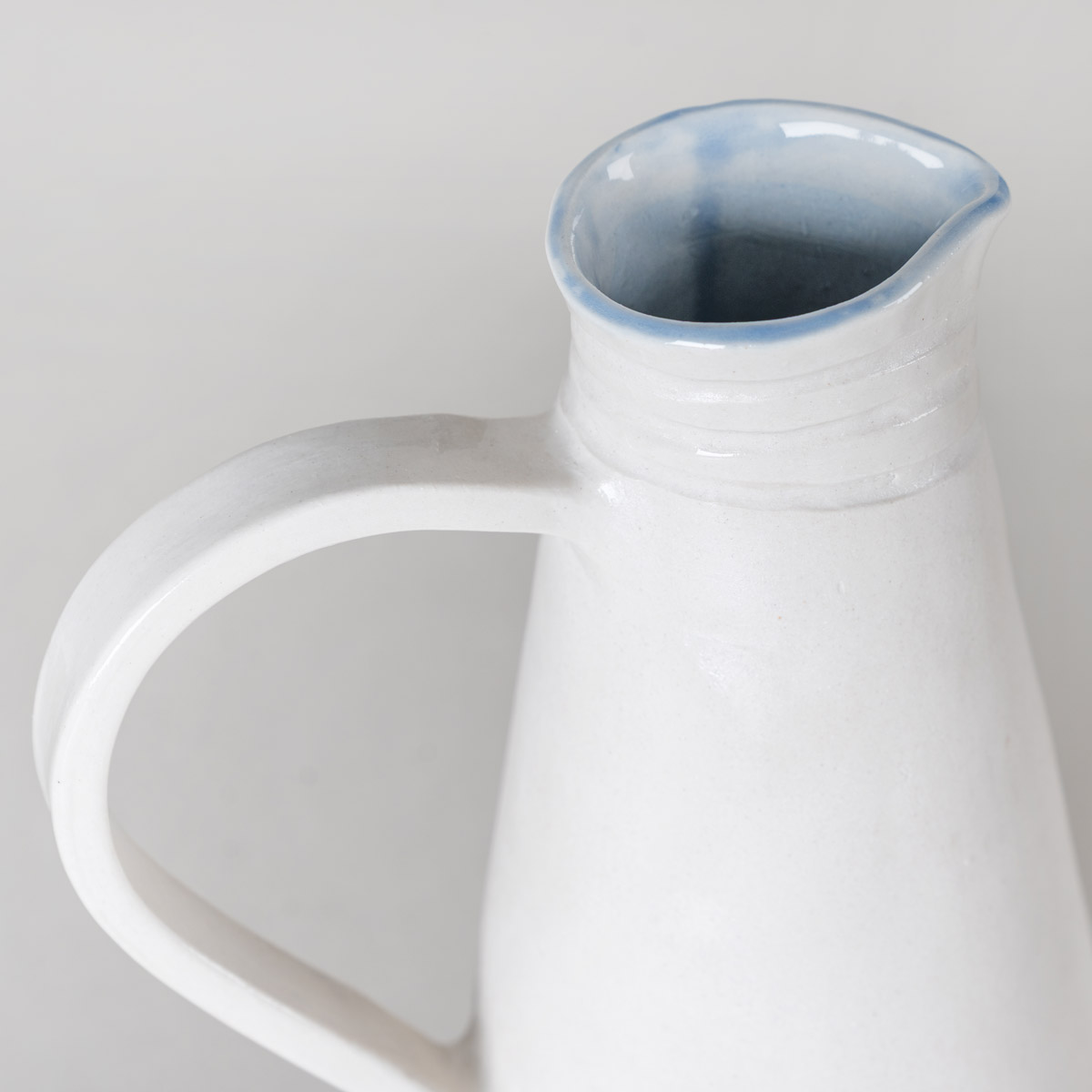 Atelier Alida Ceramiche 1 brocca in gres bianco 0,75 L