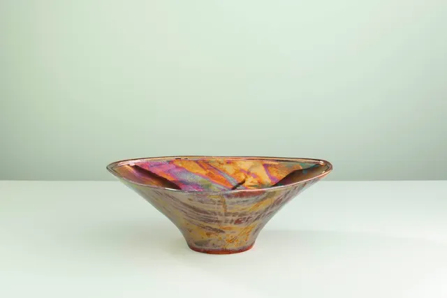 Ceramica Gatti 1928 Riflesso Timele RF246 vaso lustro