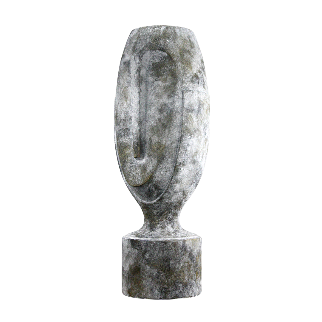 Galore Home Stoic Face vaso scultura Large bianco