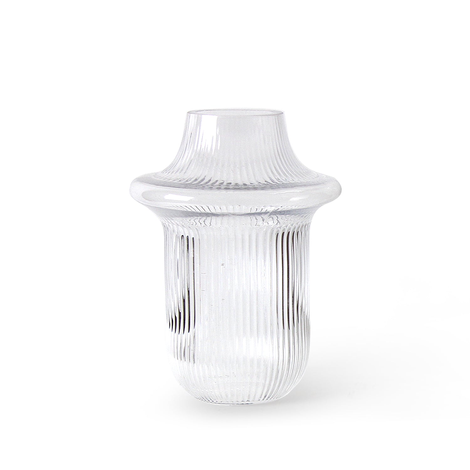 Galore Home Topper vaso vetro trasparente a disco