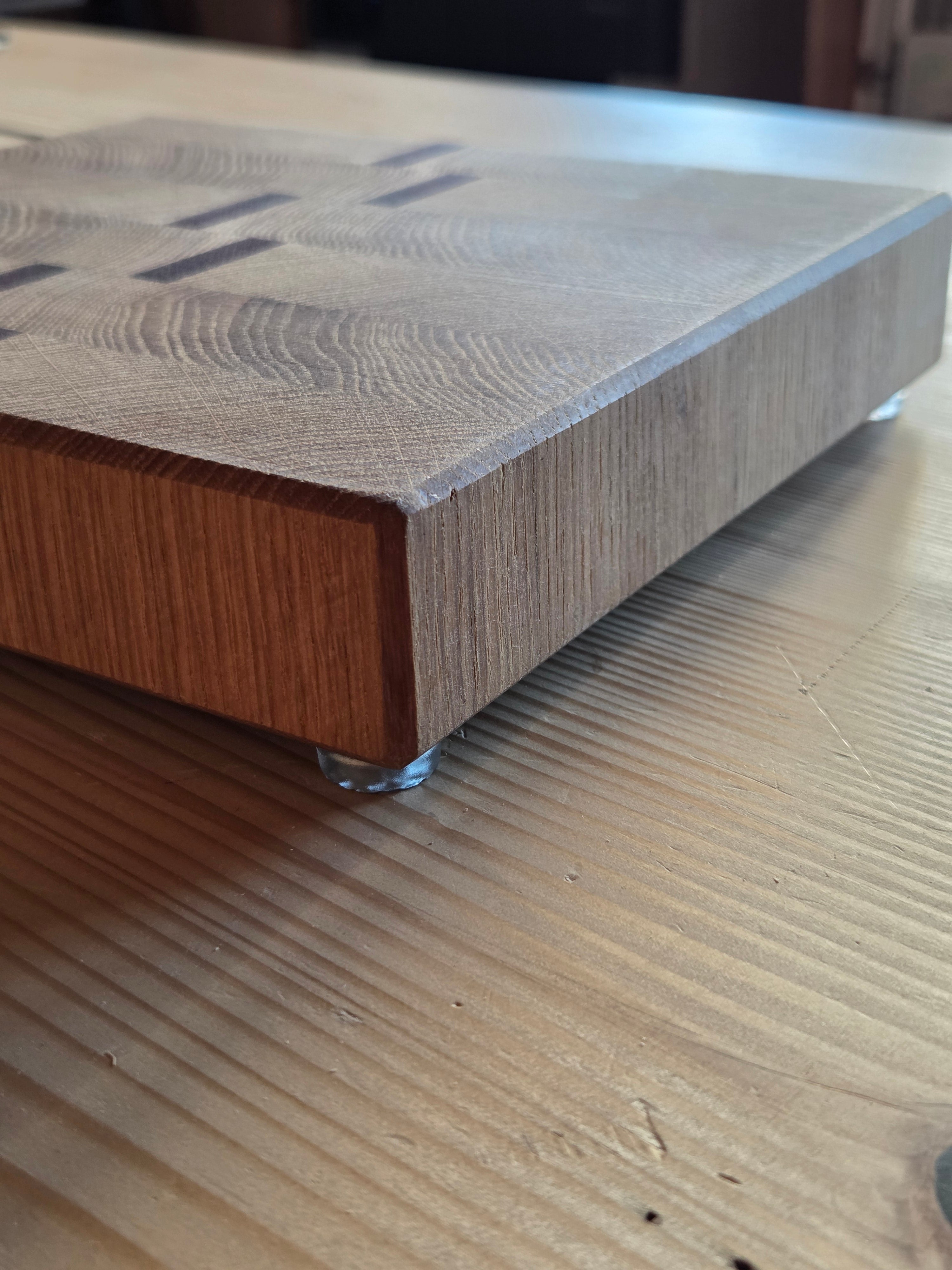 Il Nido del Picchio Tagliere da Tavola 22,5x20,5 rovere