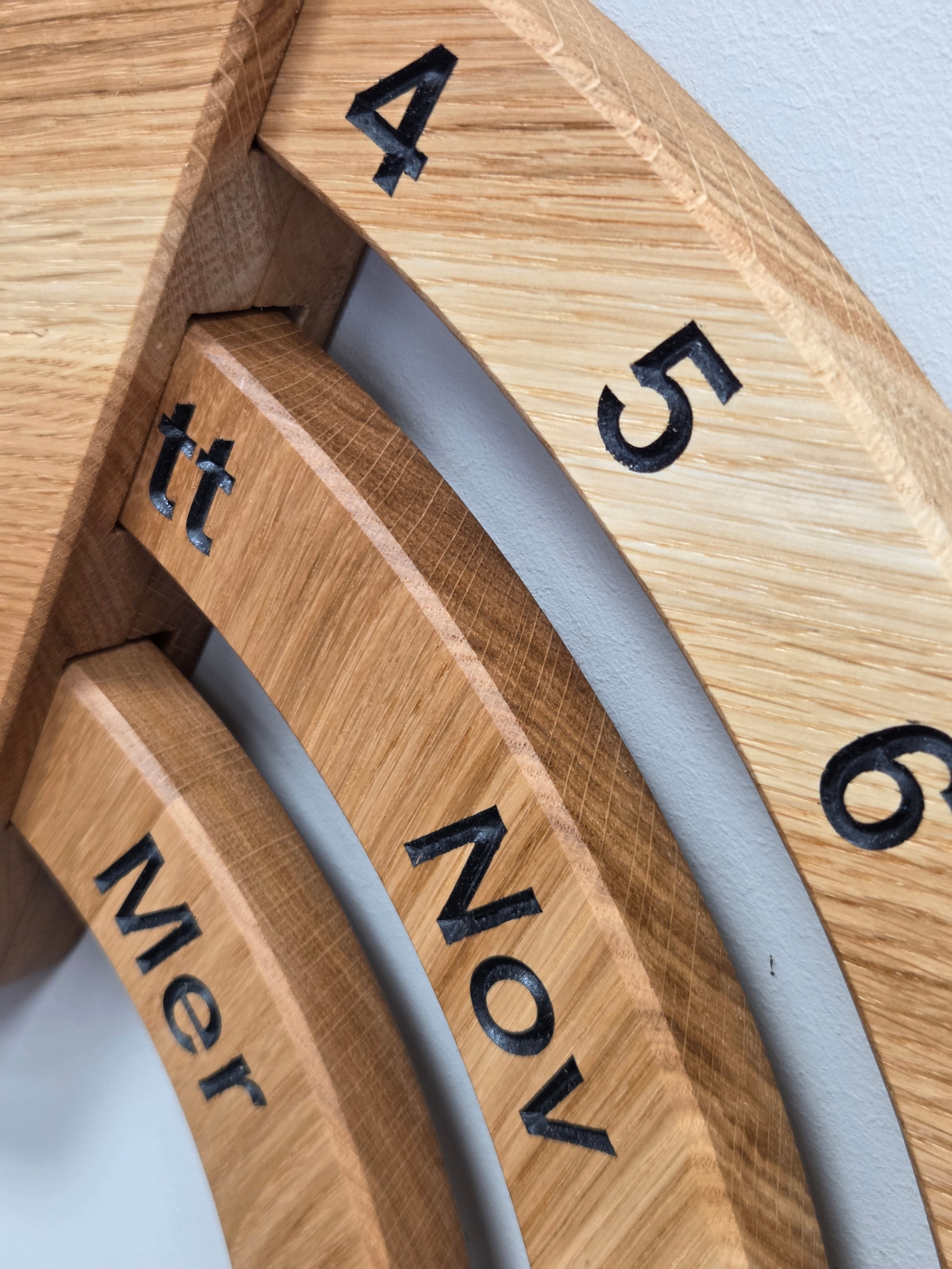 Nido del picchio datario perpetuo grande 60cm rovere