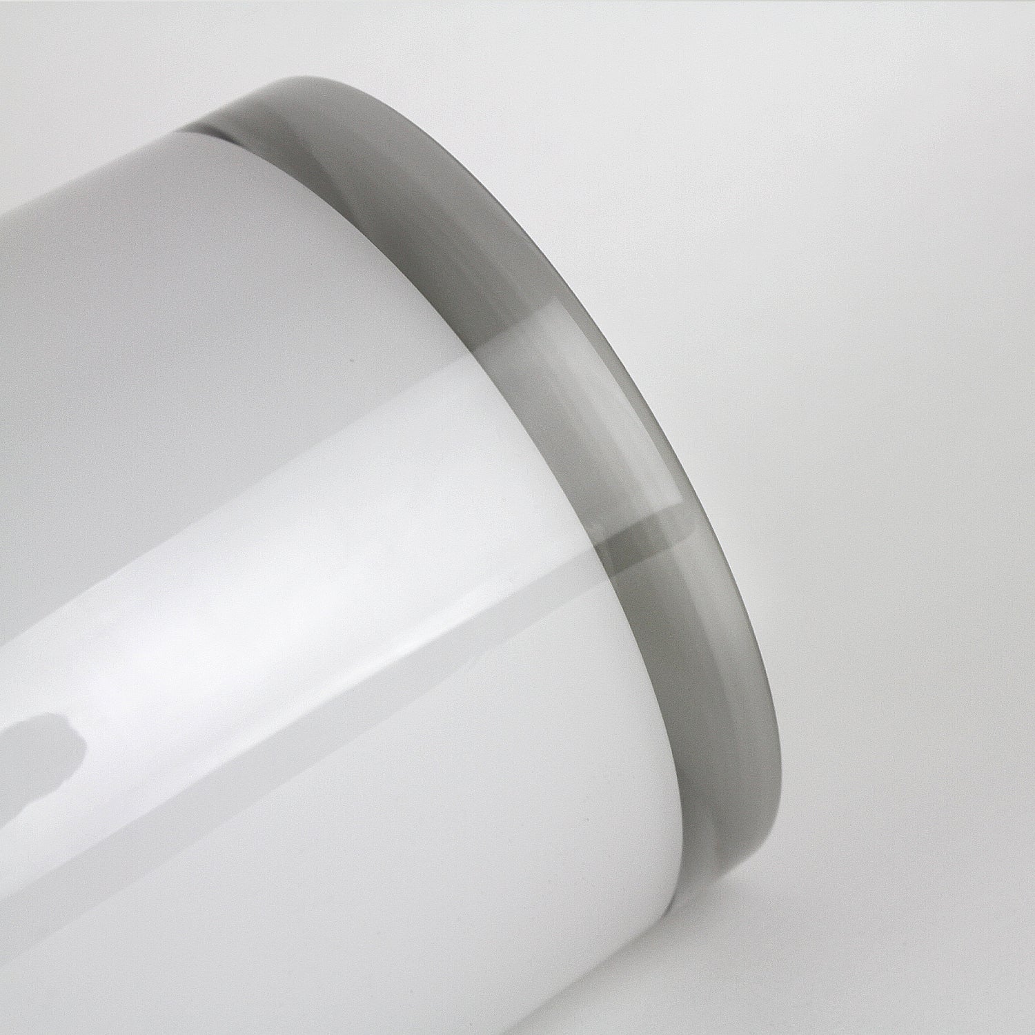 Galore Home vaso vetro cilindro bianco opaco 81cm