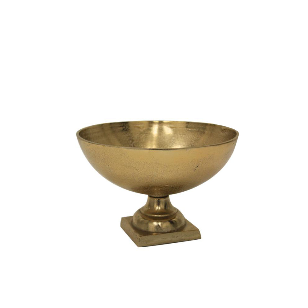 Galore Home Chalice Coppa Metallo Oro Centrotavola 14 cm