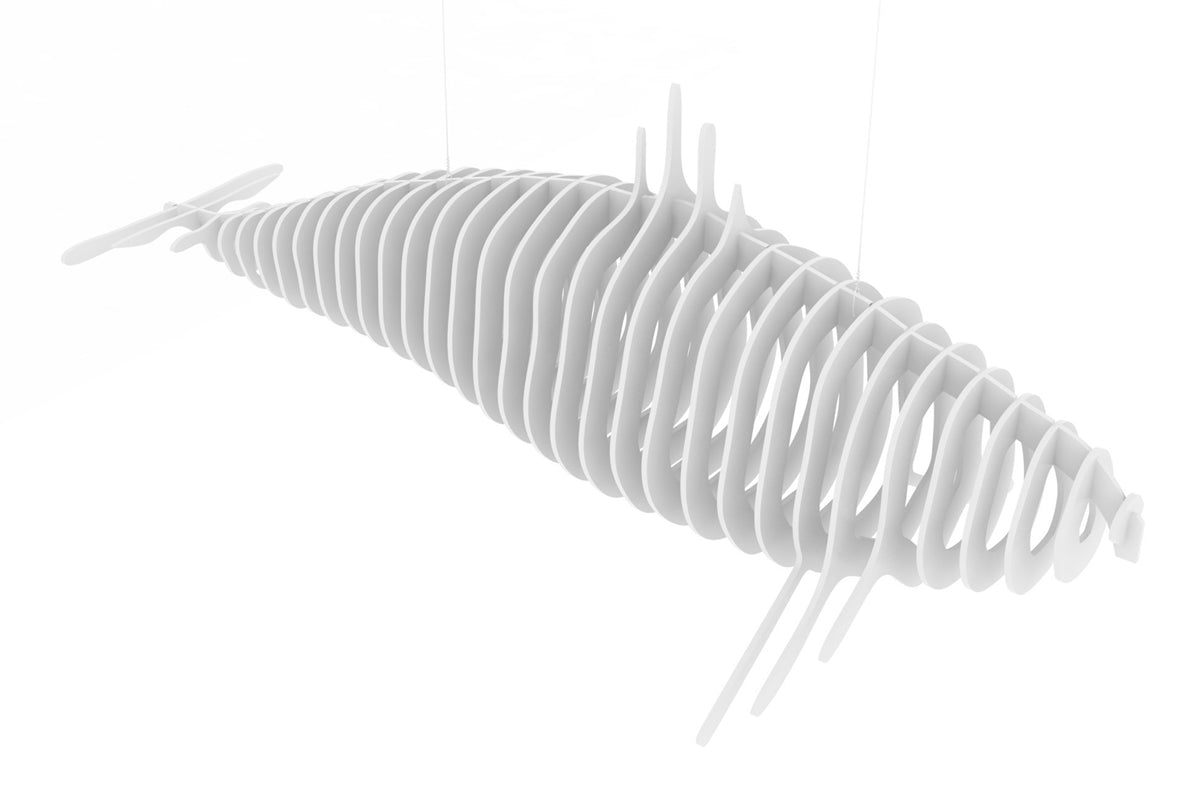 Cyrcus Design Delfino scultura plexiglass 121 cm lampada