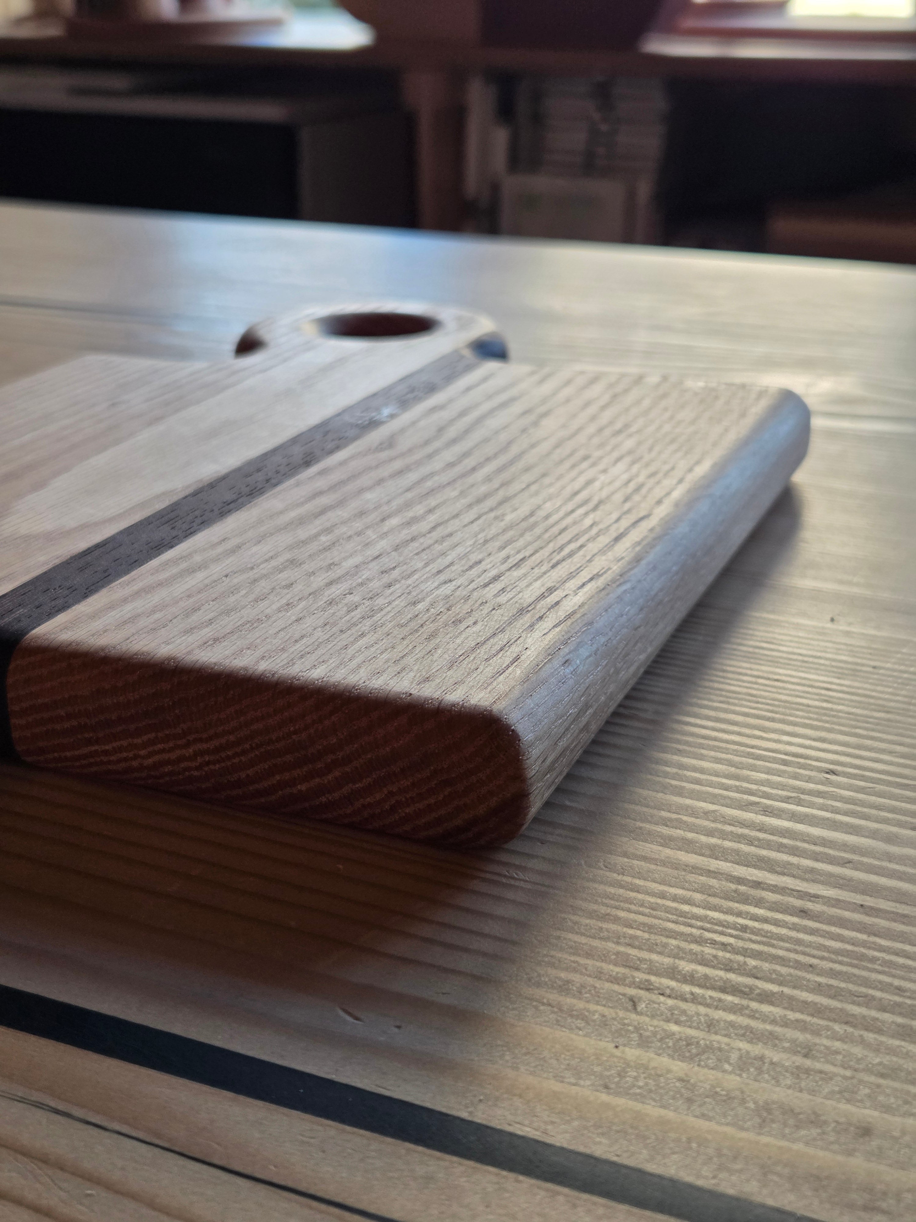 Il nido del picchio tagliere quercia 29x20cm con wenge