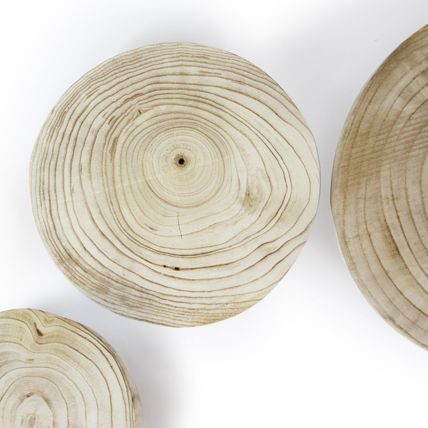 Galore Home Trinity R4029 alzata legno naturale 25 cm