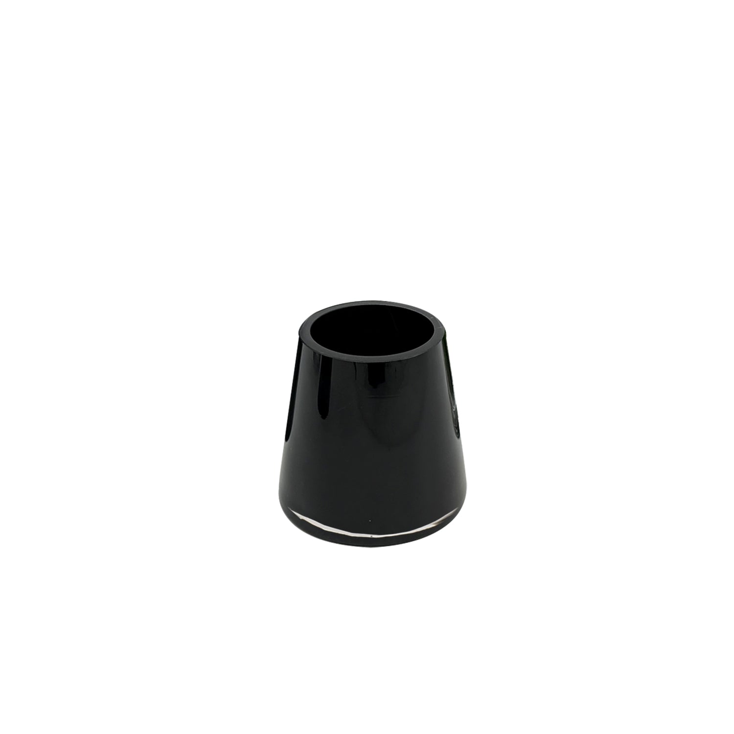 Galore Home Premium vaso vetro nero large