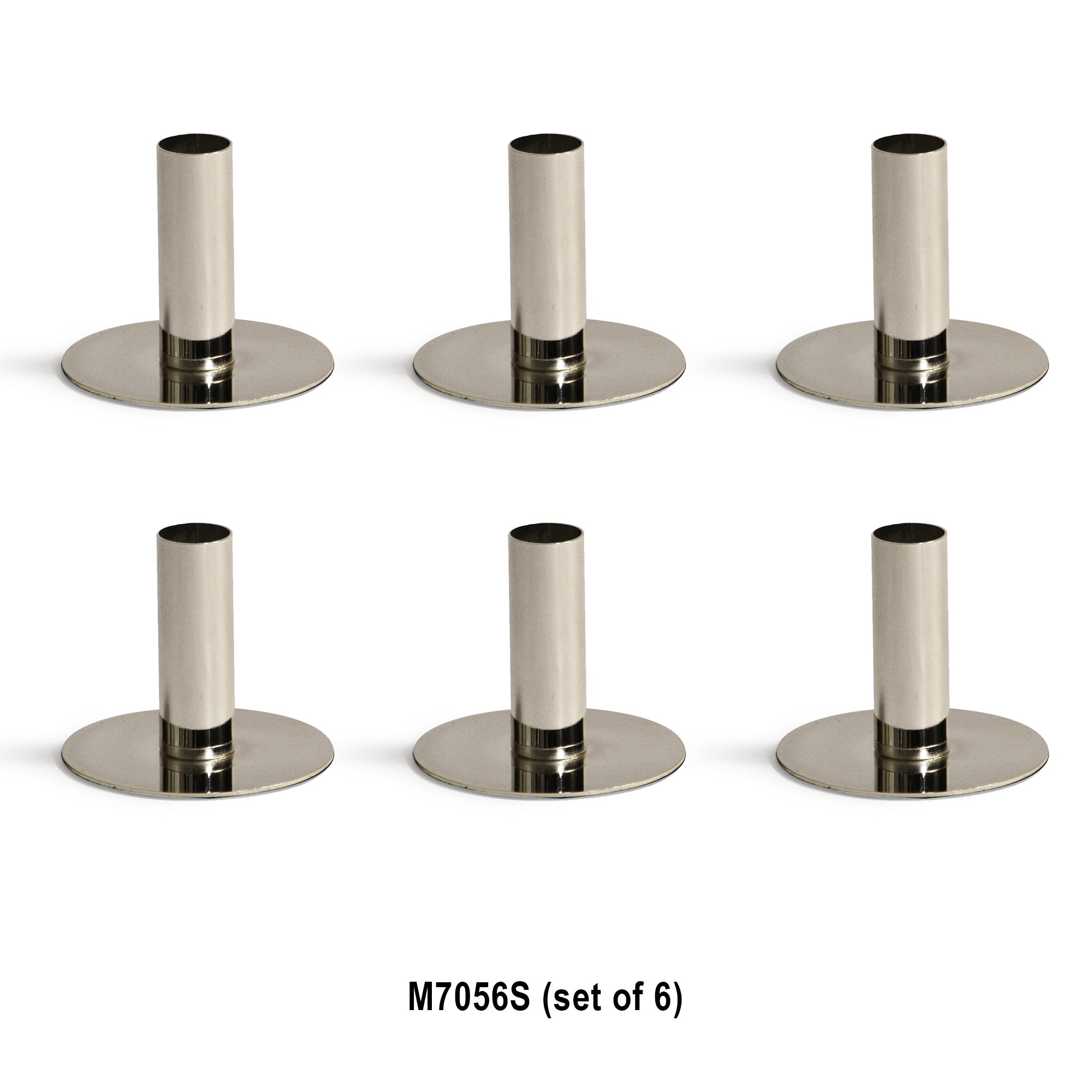 Galore Home Petite Pillar portacandele oro set 6 pezzi