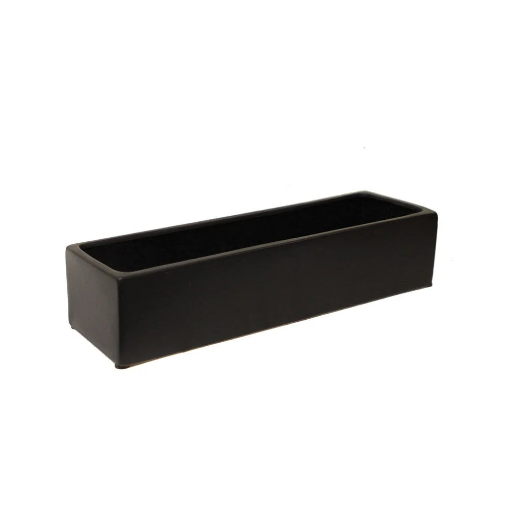 Galore Home Contemporary Vaso Cilindrico Nero CPR44 12pz