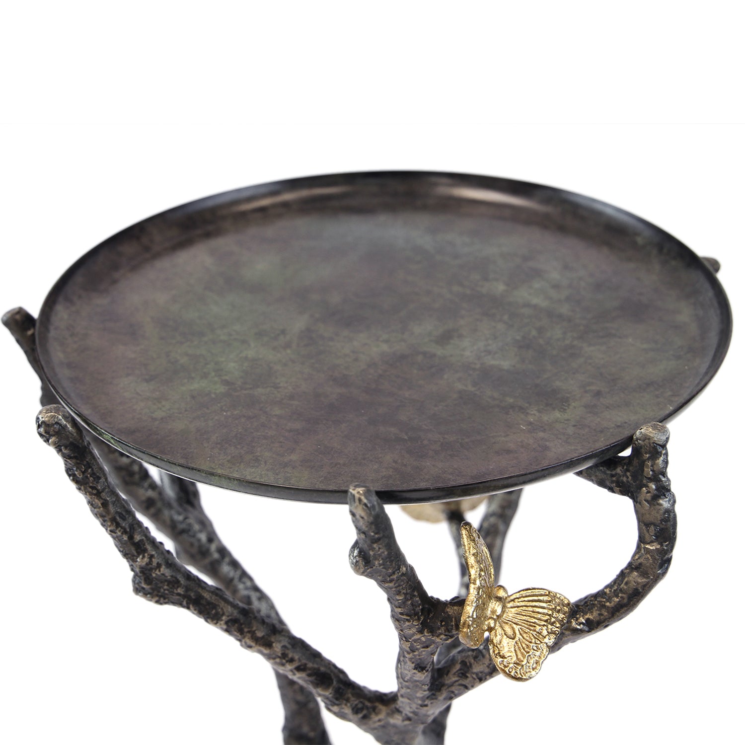 Galore Home Whimsical tavolino alluminio nero oro