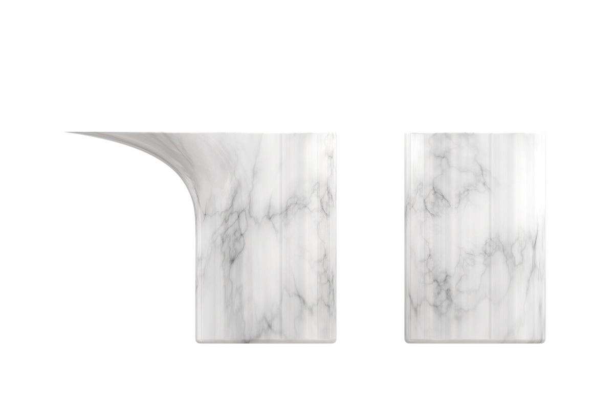 Cyrcus Design Proteo Table tavolino marmo di Carrara