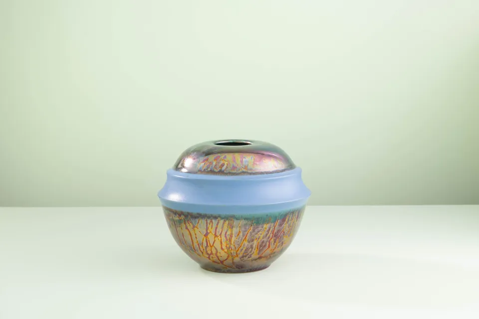 Ceramica Gatti 1928 Riflesso Terra Piccola vaso riflessi