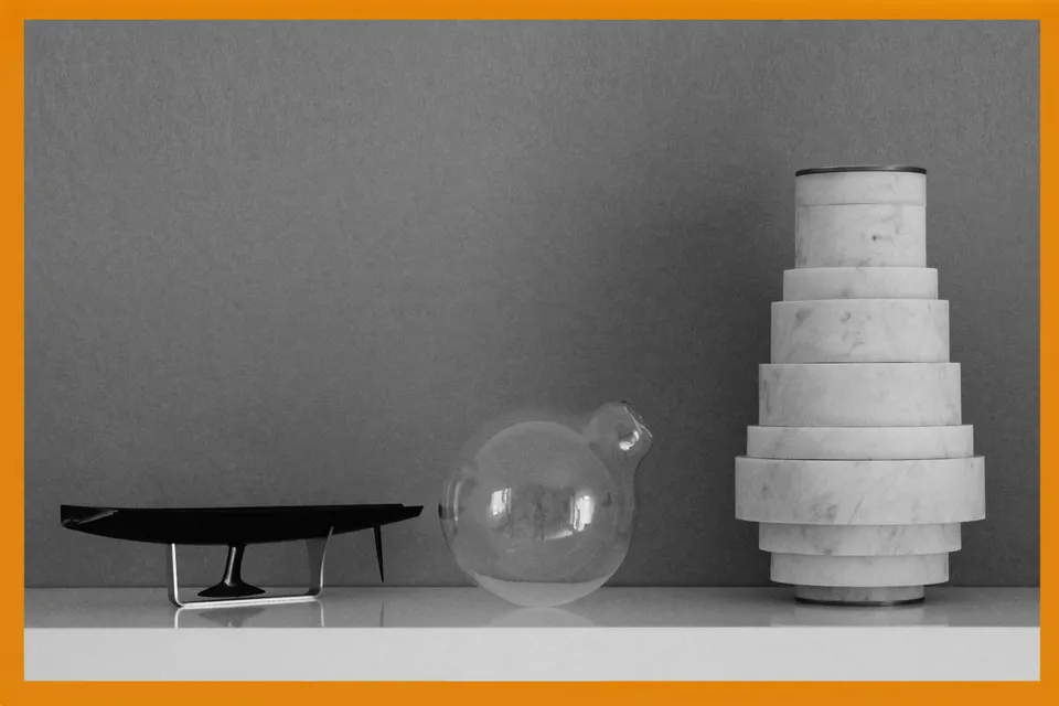 Cyrcus Design Anoi vaso anelli marmo Carrara componibile