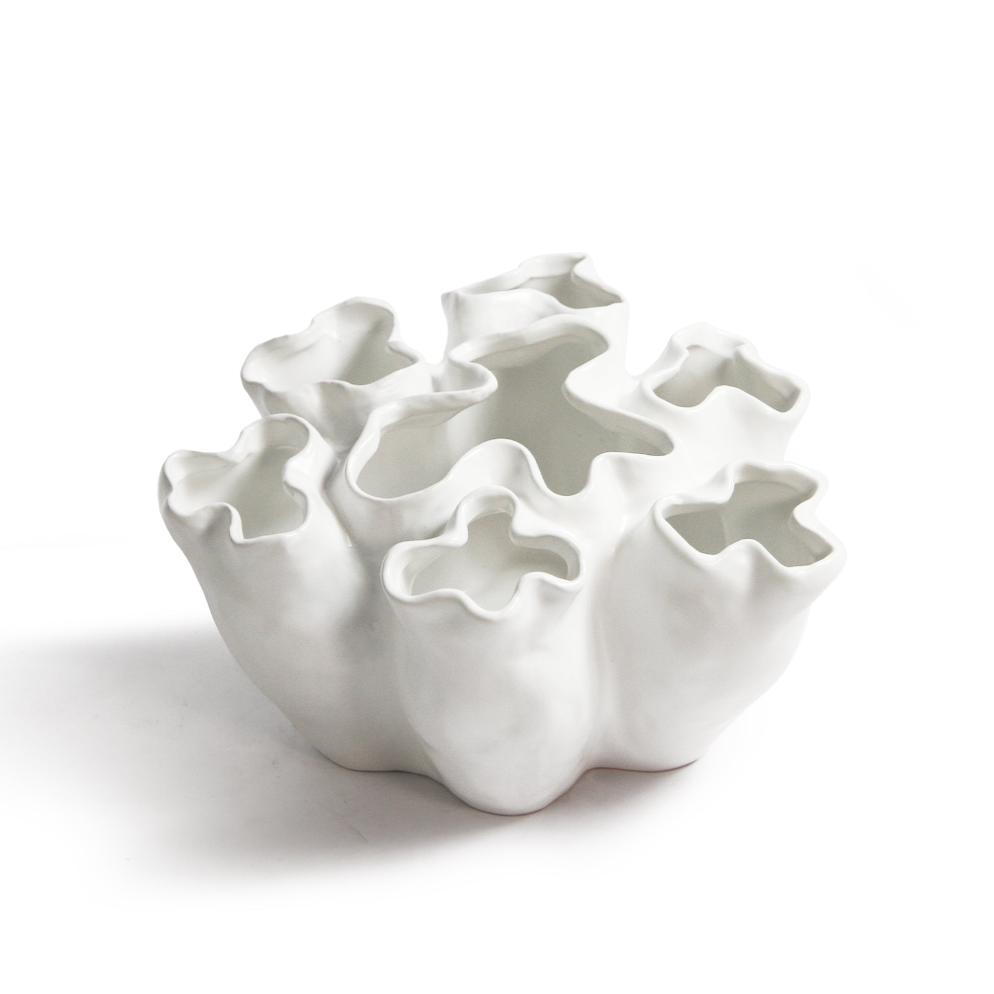 Galore Home Fleur Cluster CCE35 vaso bianco grande