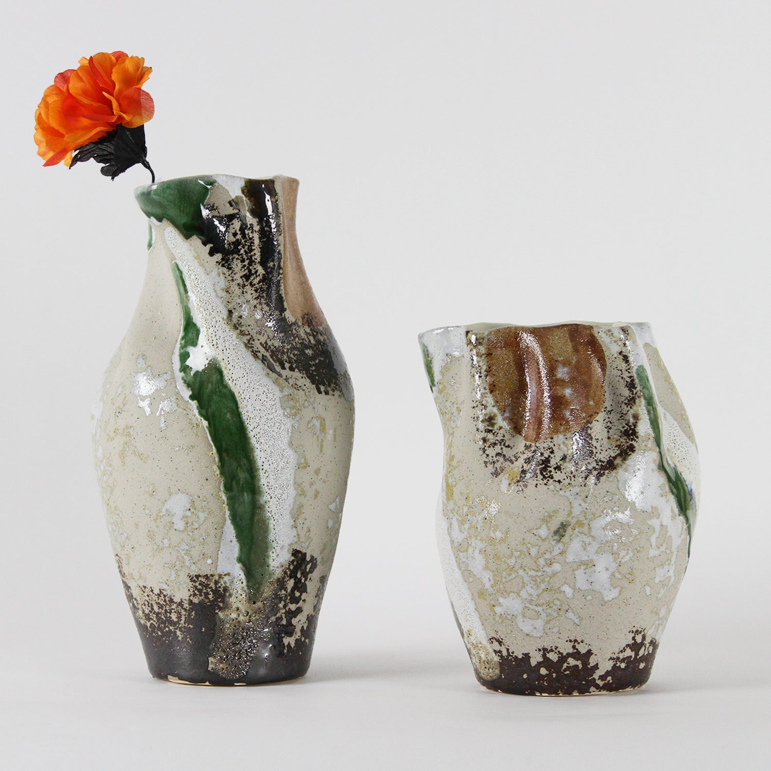 Galore Home ChromaCraft vaso ceramica piante grande