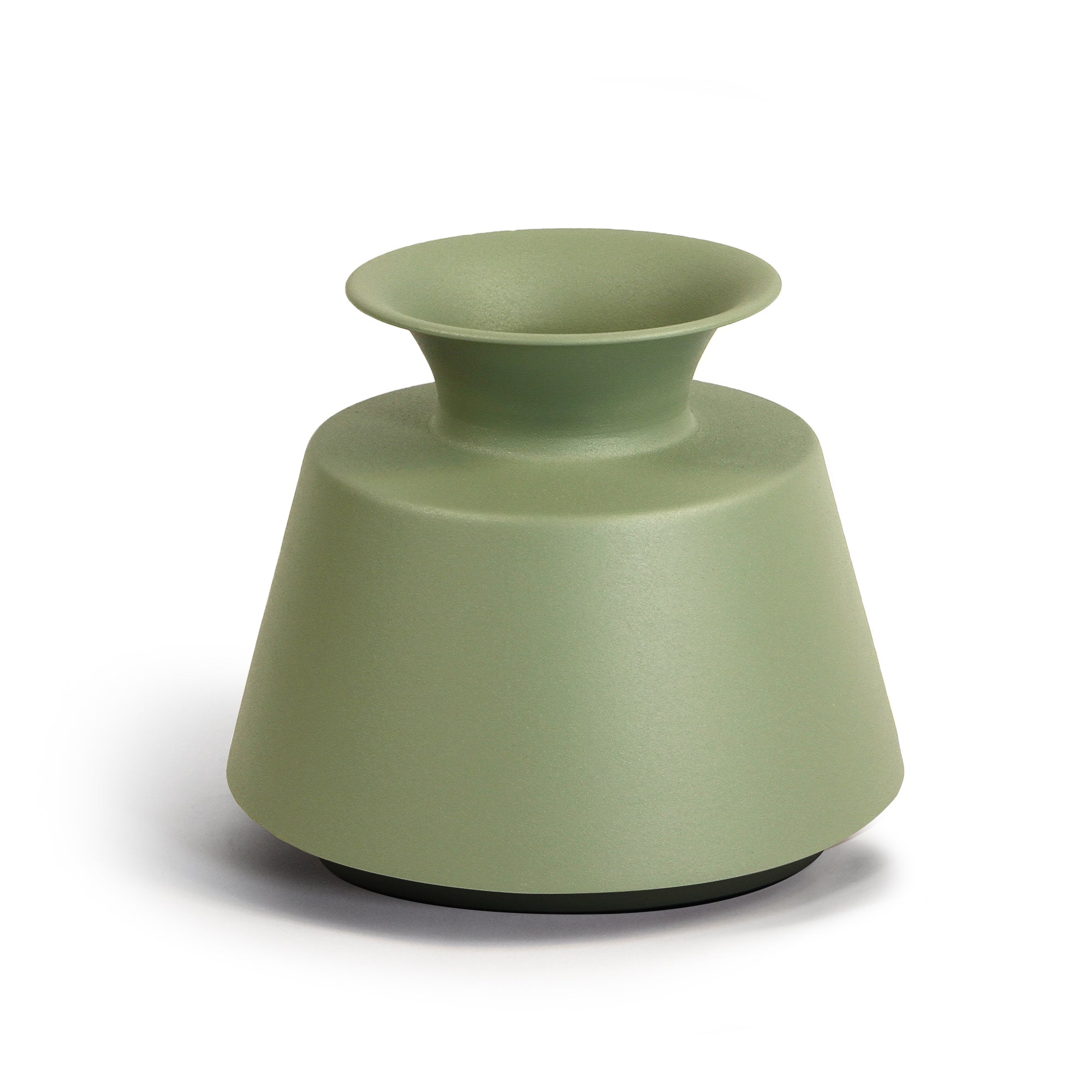 Galore Home Linea 31-0829 vaso metallo verde opaco