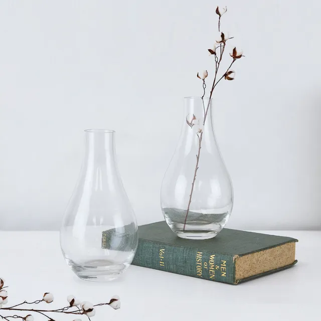 Galore Home Teardrop U9070 vaso vetro 16,5 cm set 24 pezzi
