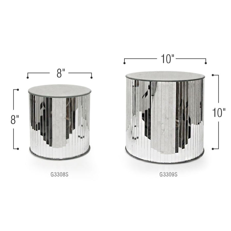 Galore Home G3306 alzata specchio vetro d16