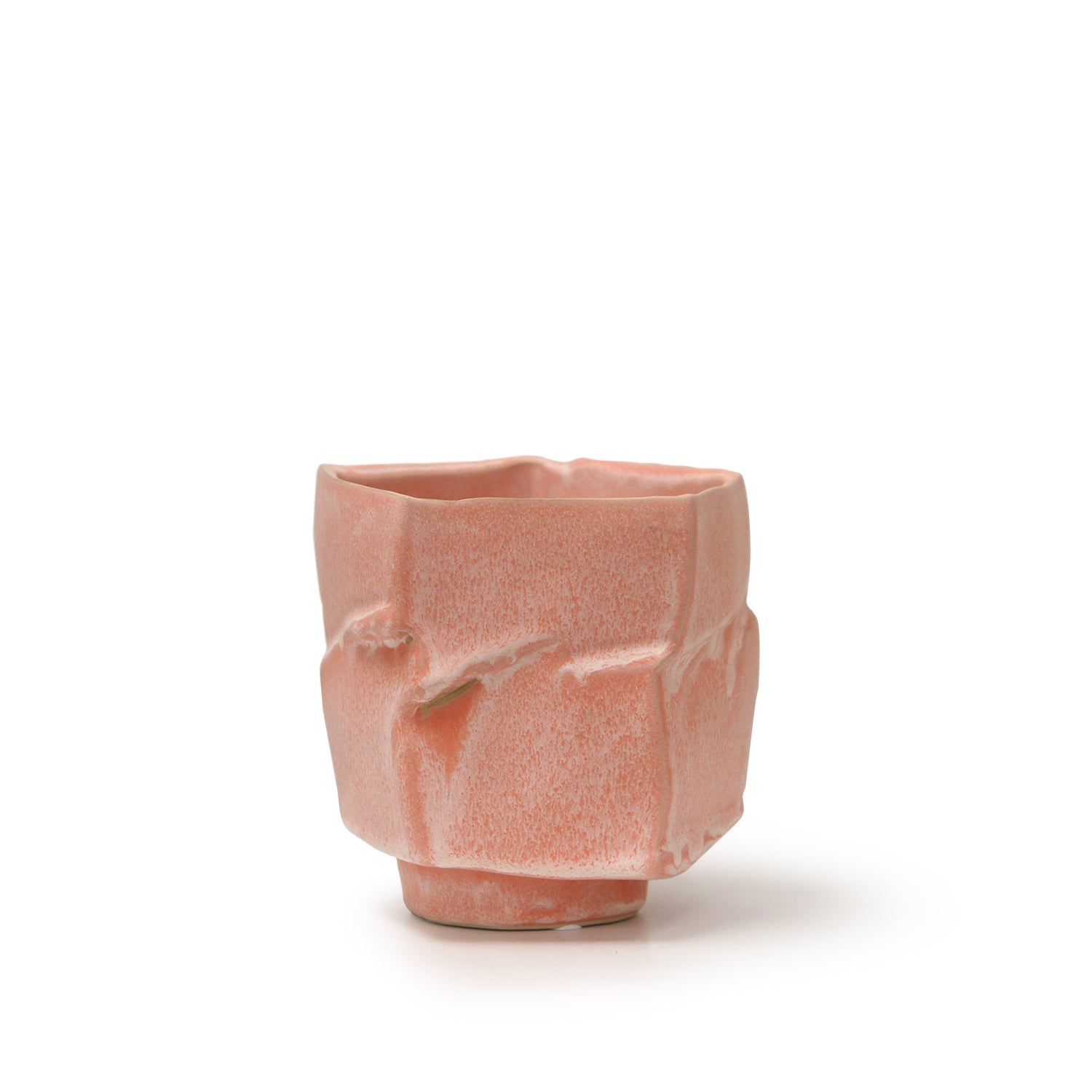 Galore Home Canyon vaso ceramica alto bianco lucido