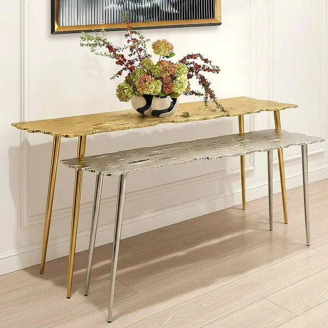 Galore Home Inferno consolle oro Large 30205 alluminio