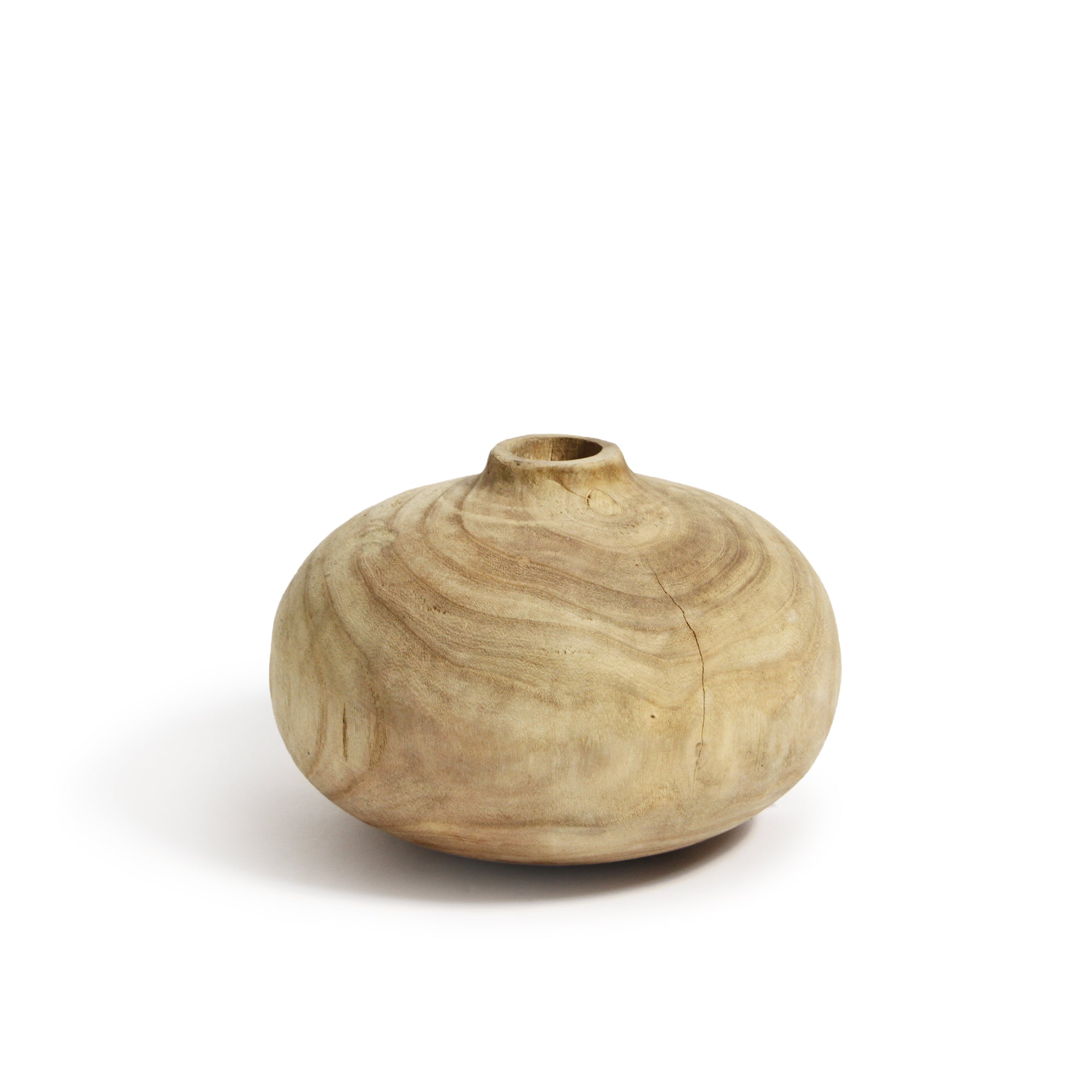 Galore Home Solace vaso legno naturale 18 cm