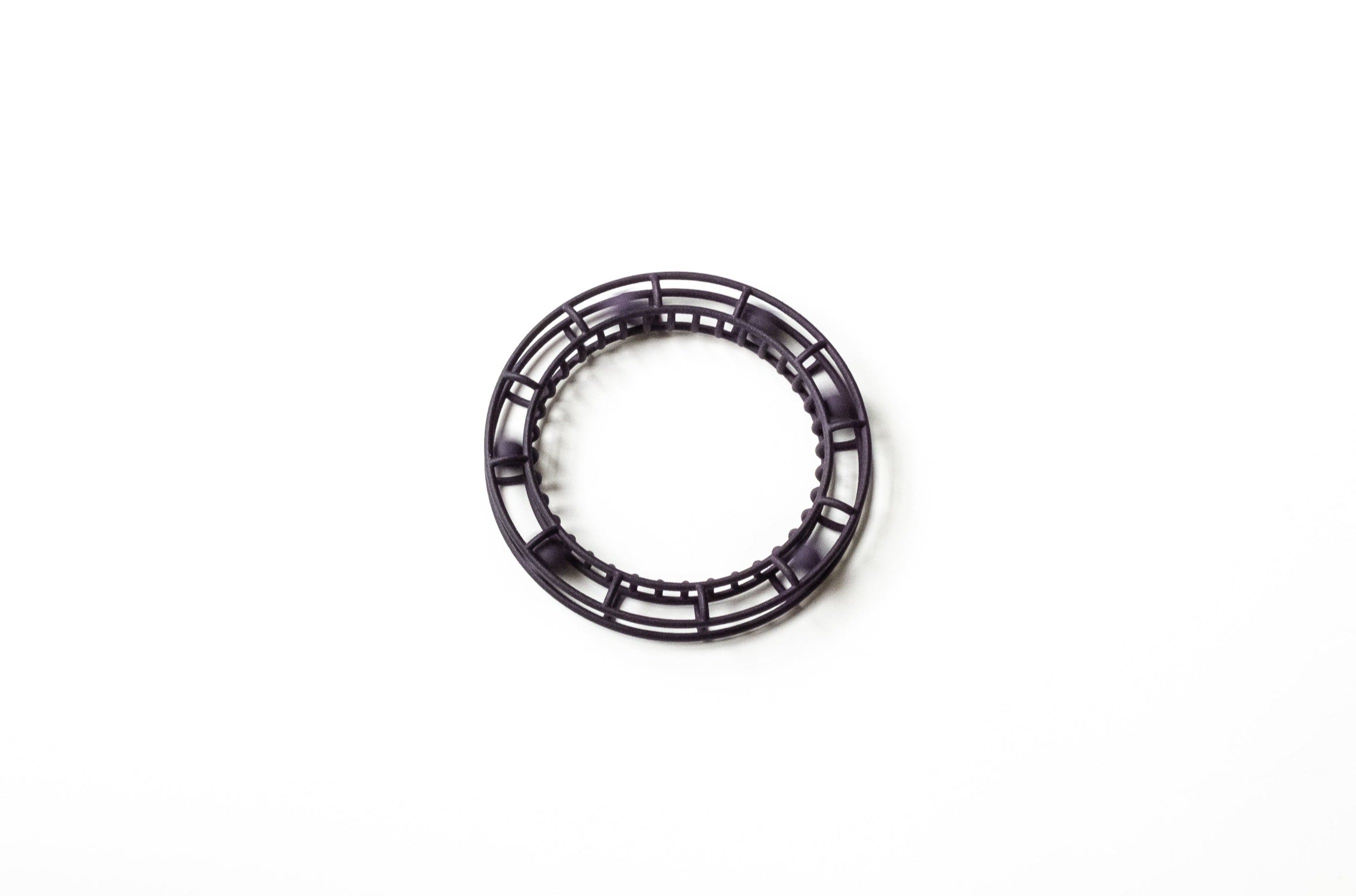 Cyrcus Rollercoaster bracciale nylon nero stampa 3D