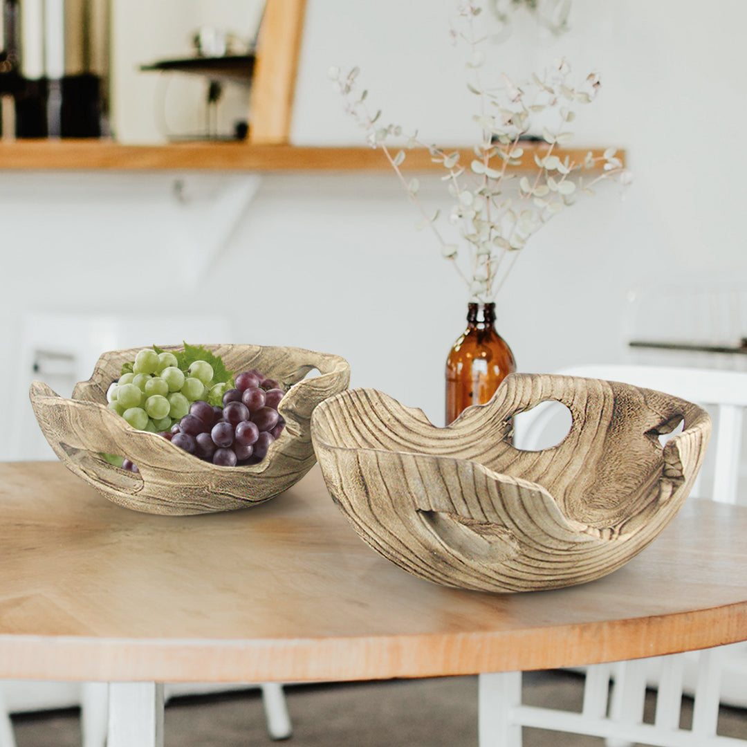 Galore Home Forest Bowl ciotola legno 30 cm naturale