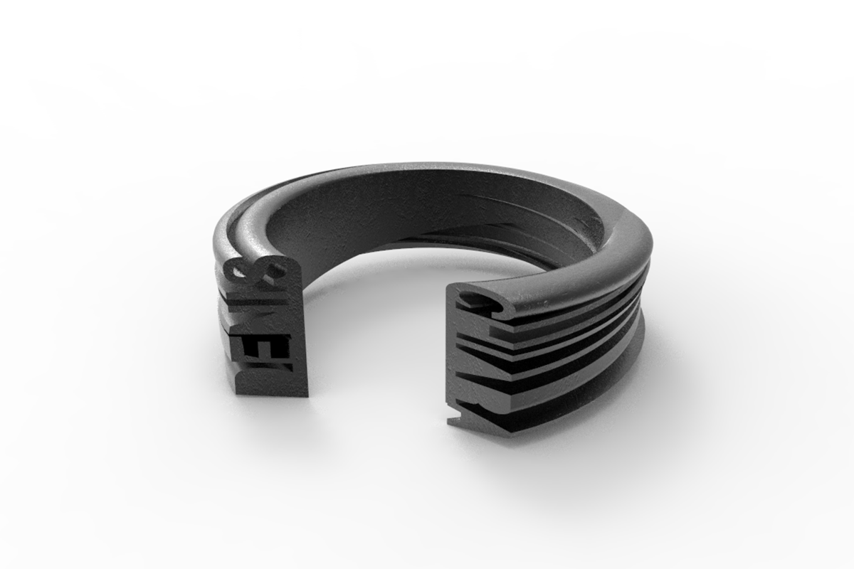 Cyrcus Design Anellove bracciale nylon bianco personalizzato